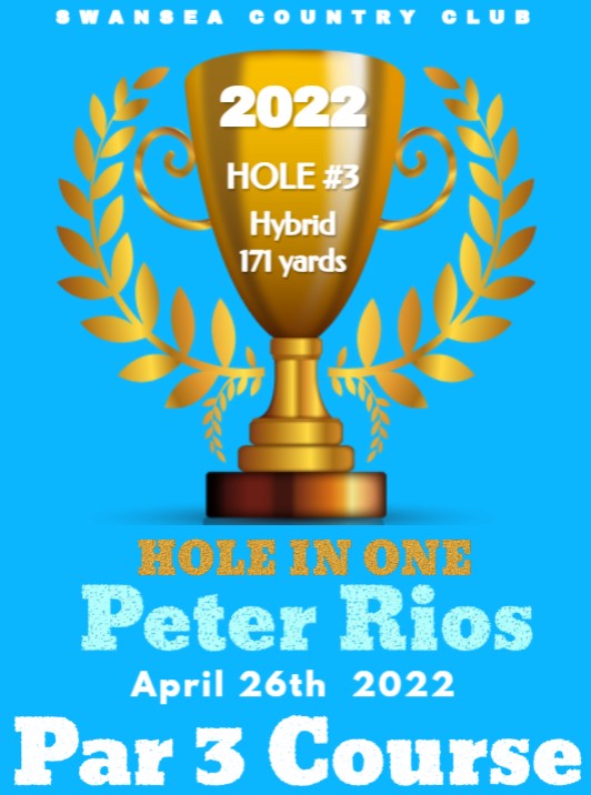 2022 hole in one Peter Rios