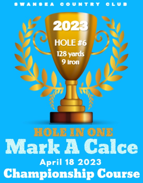 2023 HOLE IN ONE MARK CALCE