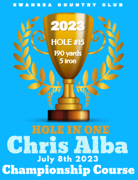 2023 hole in one chris alba 2