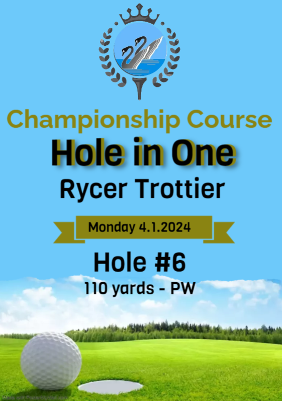 2024 Championship Course Hole in One Trottier