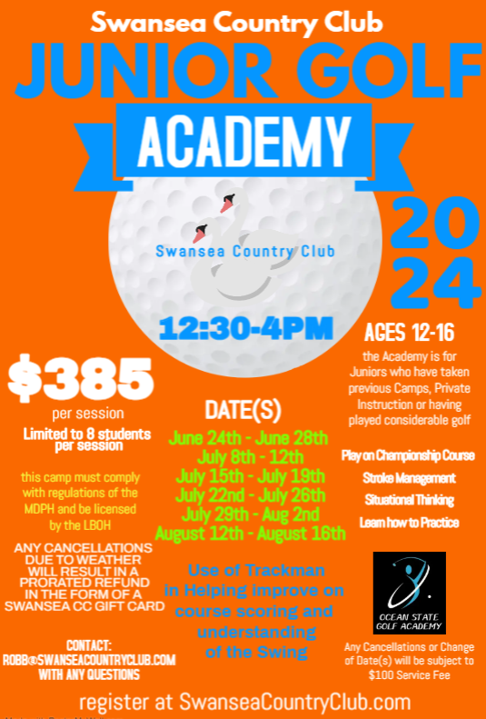 2024 Junior Golf Academy Application