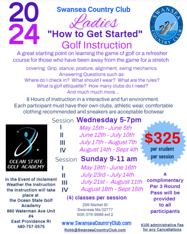 2024 Ladies How to get Started