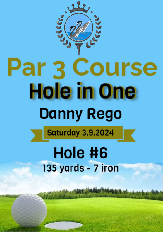 2024 Par 3 Course Hole in One Rego