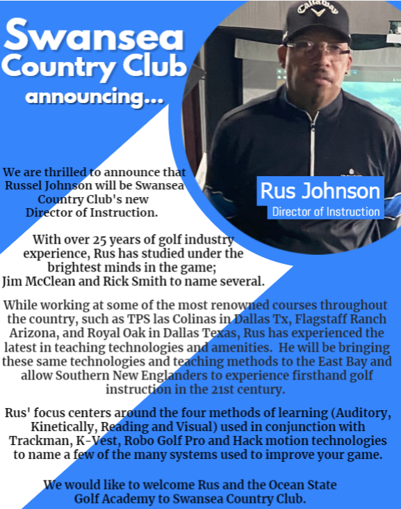 SCC Welcome to Russ Johnson